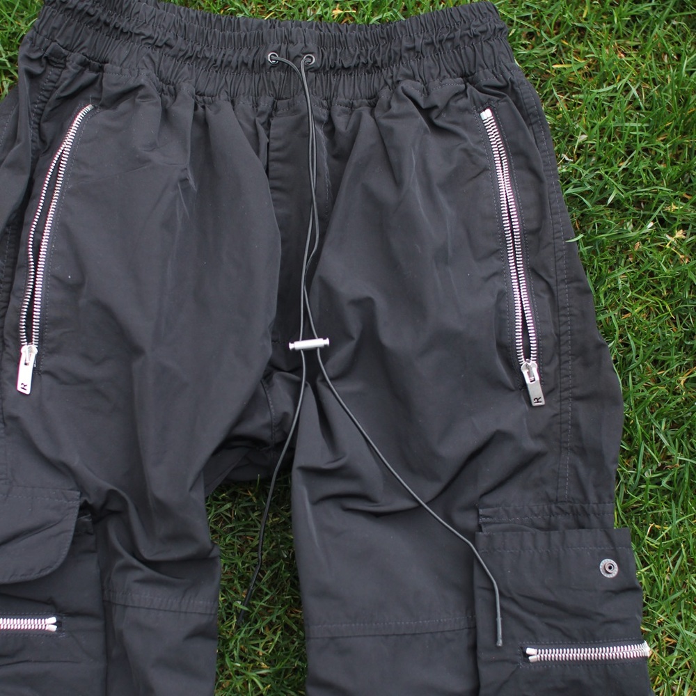 Represent Streetwear Black Cargo Pants